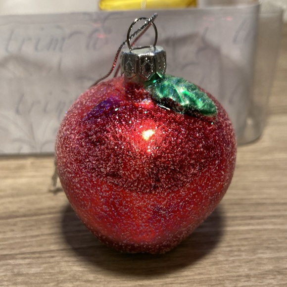 NWOT Four glass Christmas ornaments school theme - Picture 5 of 15